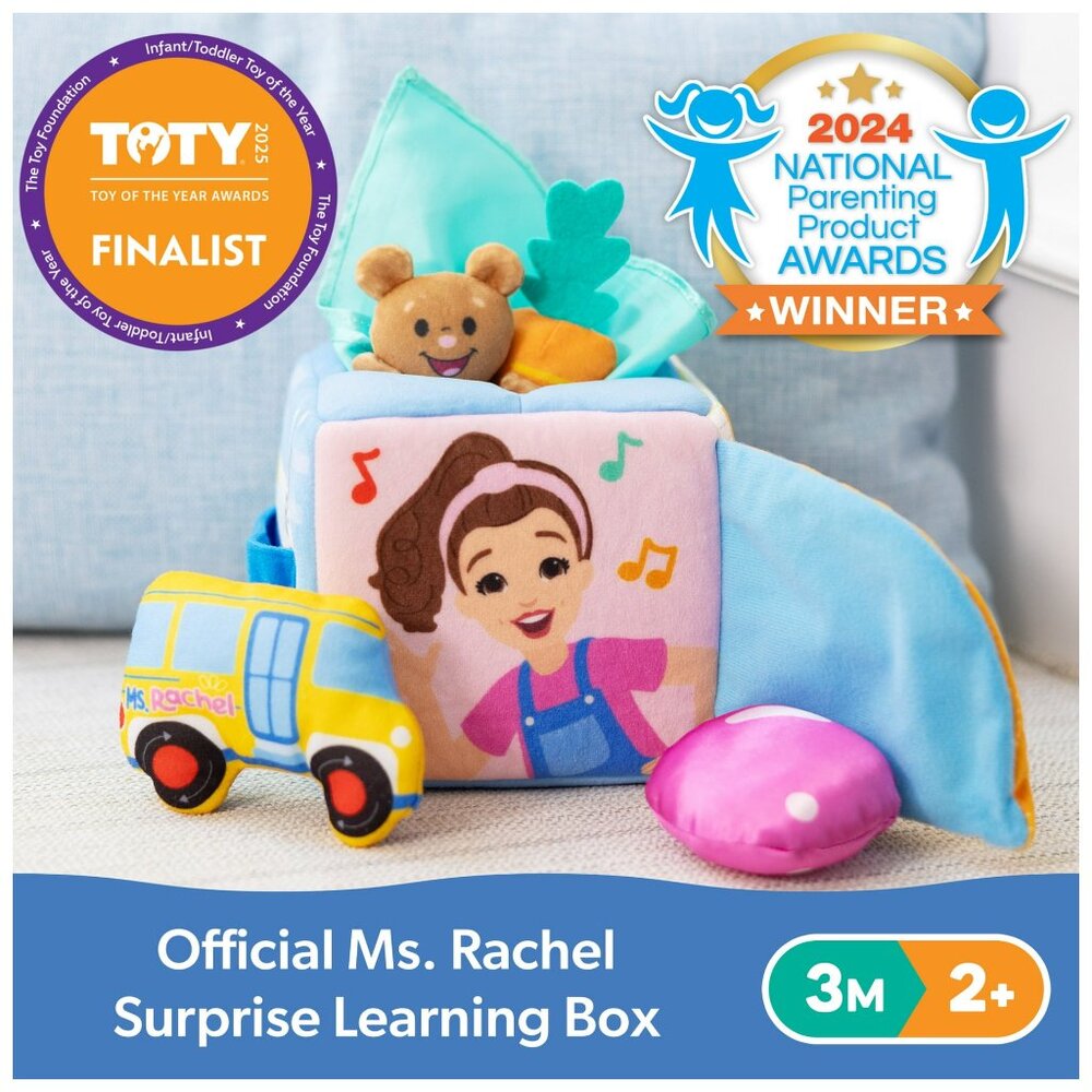 Ms. Rachel Official Surprise Plush Learning Box Age 3 Months to 2+ NEW - Picture 7 of 14